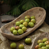 Retro Wooden Boat - Shaped Fruit Platter - RusticReach