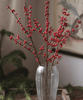 Faux Red Winterberry Stem - RusticReach