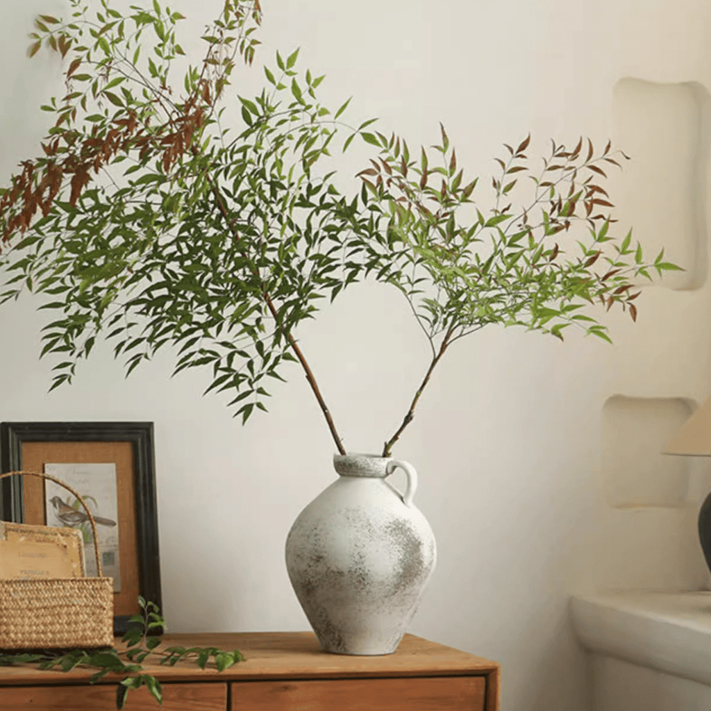 Watertight One Handle Pottery Vase - RusticReach