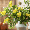 Yellow Acacia Flower Stem 27.5" Tall - RusticReach