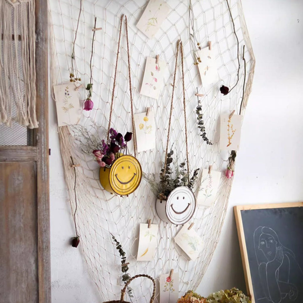 Happy Face Hanging Planter - RusticReach
