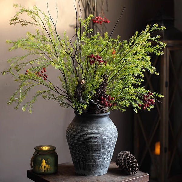Lifelike Layered Leaf Spray 41" Tall - RusticReach