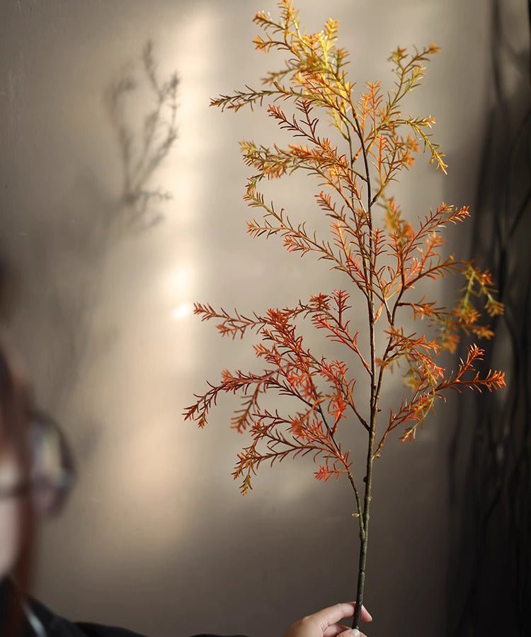 Lifelike Layered Leaf Spray 41" Tall - RusticReach