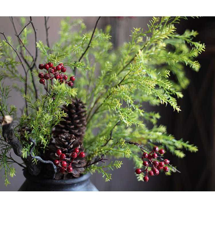Lifelike Layered Leaf Spray 41" Tall - RusticReach