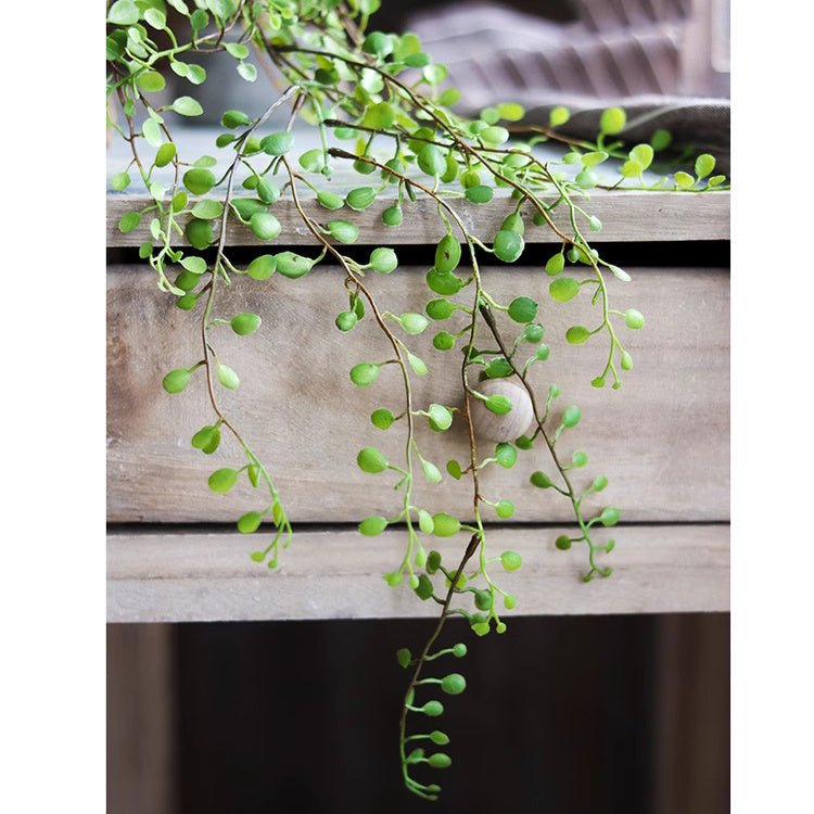 Hanging Faux Mini Leaf Garland 27.5" Long - RusticReach