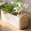 Modern Rectangular Textured Planter - RusticReach