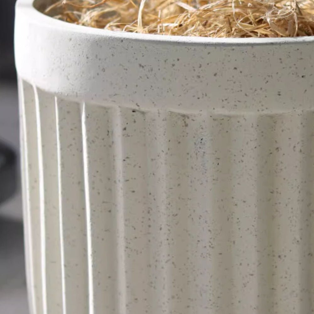 Nordic Vertical Stripe Flower Pot - RusticReach