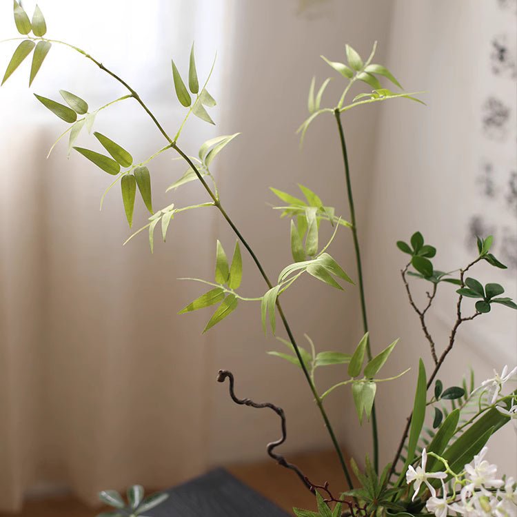 Artificial Whispering Bamboo Stem 31" Tall - RusticReach