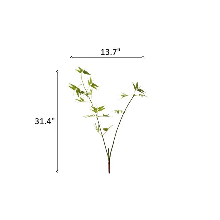 Artificial Whispering Bamboo Stem 31" Tall - RusticReach