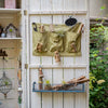 3 - Pocket Green Canvas Organizer for Garden Tools - RusticReach