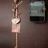 Ash Wood Coat Rack Home Entryway Rack - RusticReach