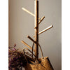 Ash Wood Coat Rack Home Entryway Rack - RusticReach