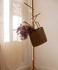 Ash Wood Coat Rack Home Entryway Rack - RusticReach