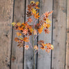 Artificial Fall Color Maple Leaf Stem Faux - RusticReach