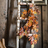 Artificial Fall Color Maple Leaf Stem Faux - RusticReach