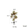Large Leaf Artificial Croton Tree In Pot - RusticReach