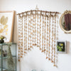 Wood Beaded Door Curtain - RusticReach