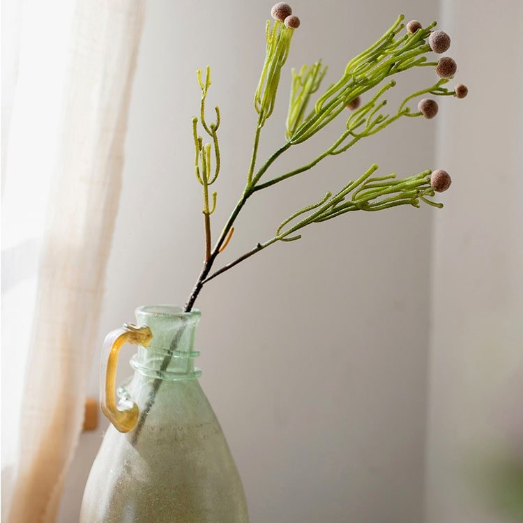 Artificial Berzelia Fruit Stem 24" Tall Faux - RusticReach