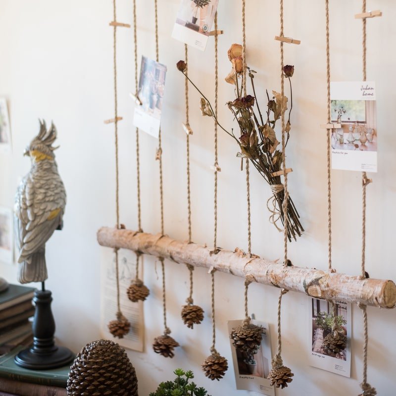Birch Wood Photo Wall Hanger - RusticReach