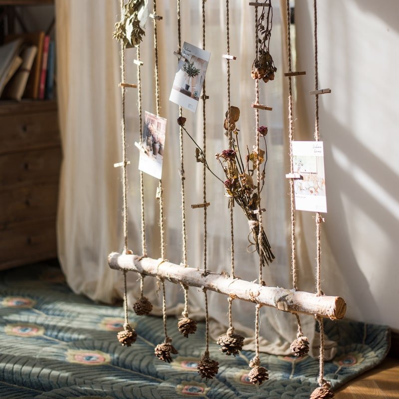 Birch Wood Photo Wall Hanger - RusticReach