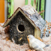 Birch Wood Decorative Bird House - RusticReach