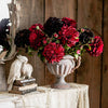 Faux Silk Artificial Blooming Dahlia Stem 29" Tall - RusticReach