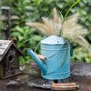 Blue Metal Rustic Watering Can - RusticReach