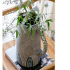 Blue Handpainted Terracotta Vase Jar - RusticReach