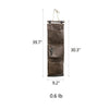 Brown Canvas Hanging Wall Storage for Garden Tools - RusticReach