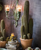 Artificial Faux Cactus in Brown Pot - RusticReach
