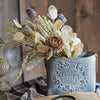 Iron Carry Flower Pot Gray Sweet Home - RusticReach