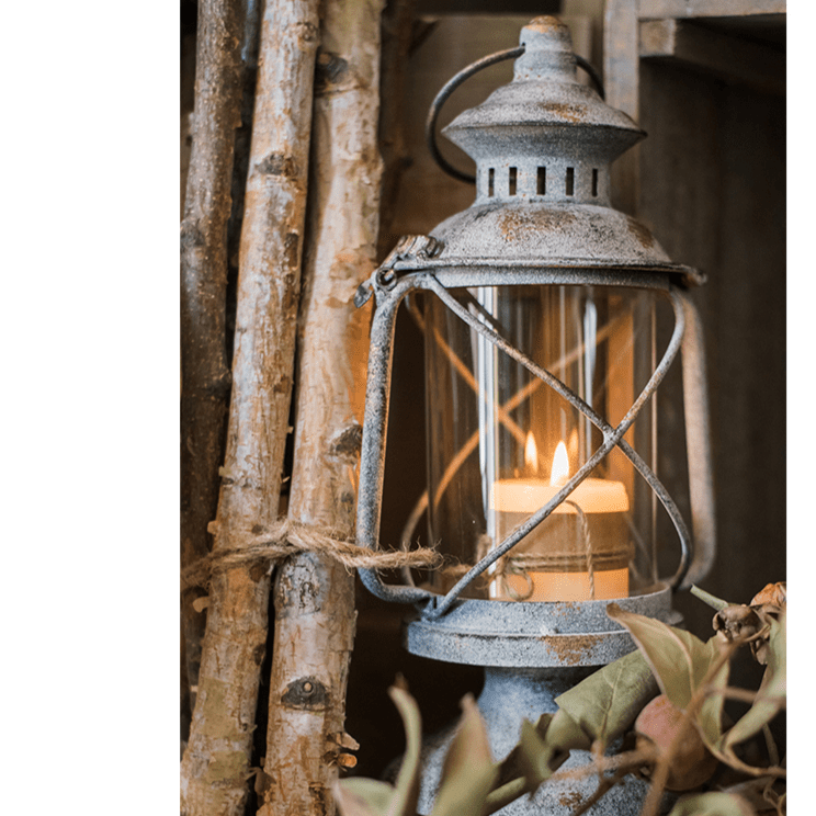 Restoration Candle Holder Backyard Décor Lantern - RusticReach