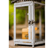Glass Metal Lantern Candle Holder - RusticReach