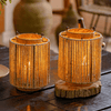 Portable Lantern Candle Holder Rope Paper Lantern - RusticReach