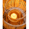 Portable Lantern Candle Holder Rope Paper Lantern - RusticReach