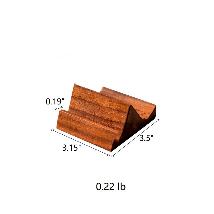 Solid Wood Cellphone Stand Desktop Stand - RusticReach