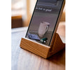 Solid Wood Cellphone Stand Desktop Stand - RusticReach