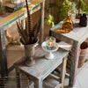 Colorful Solidwood Plant Stand Side Table - RusticReach