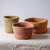 Cotton Rope Woven Basket Desktop Organizer - RusticReach