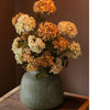 Dark Green Matte Textured Glass Vase - RusticReach