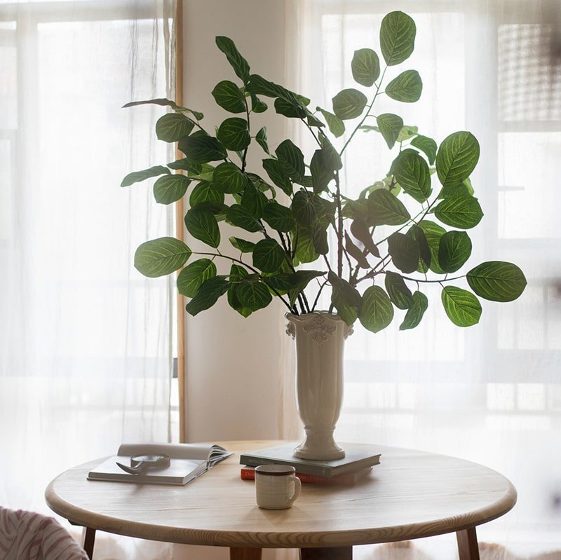 Artificial Faux Large Dans Leaf Stem Plant - RusticReach