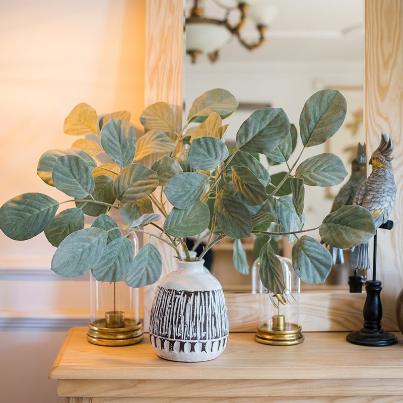Artificial Faux Large Dans Leaf Stem Plant - RusticReach