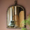 Antique Style Dark Iron Mirror - RusticReach