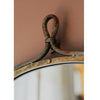 Antique Style Dark Iron Mirror - RusticReach