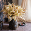 Silk Long Eucalyptus Leaf Bunch in Natural Faux - RusticReach