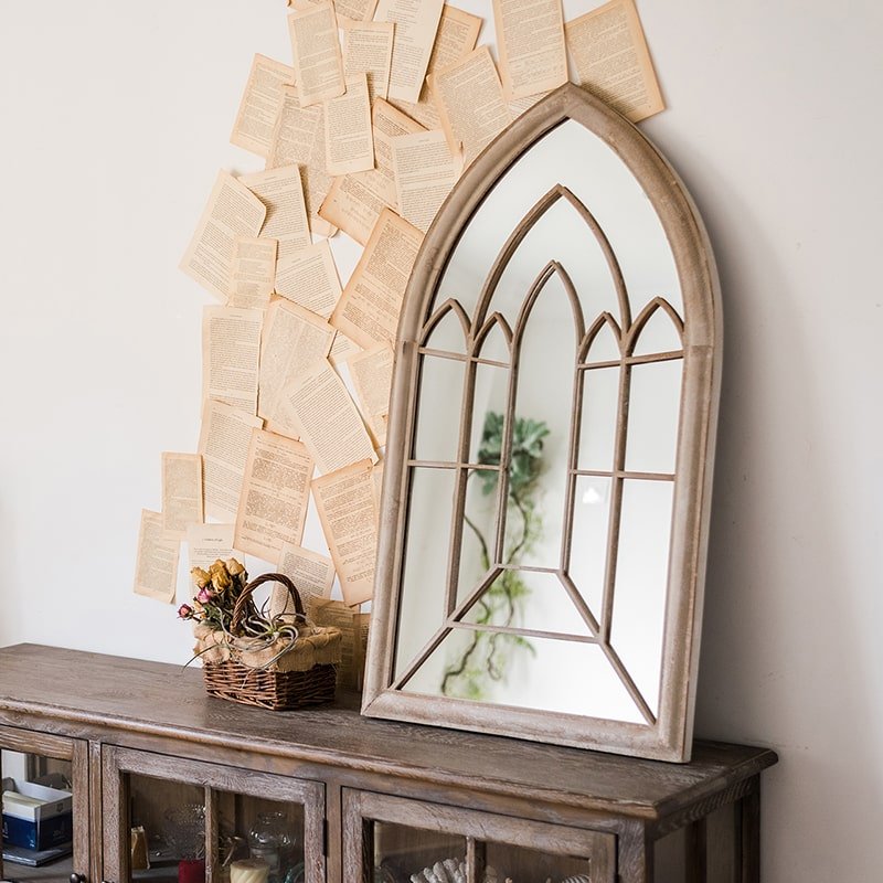 Rustic French Art Mirror - RusticReach