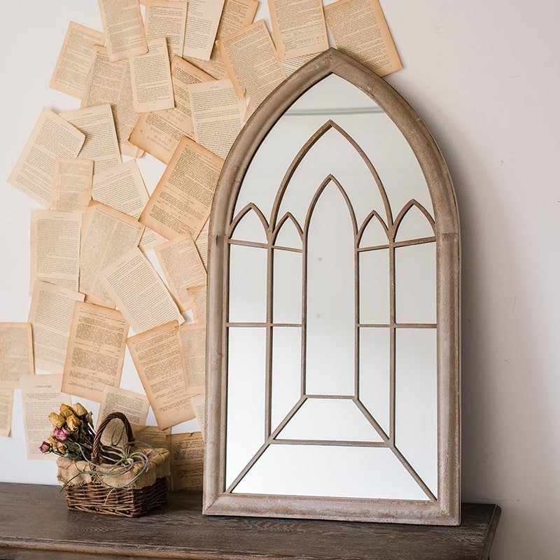 Rustic French Art Mirror - RusticReach