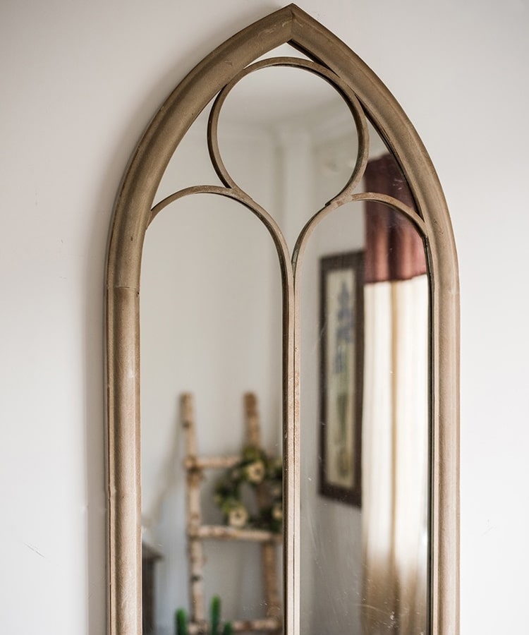 Rustic French Art Mirror