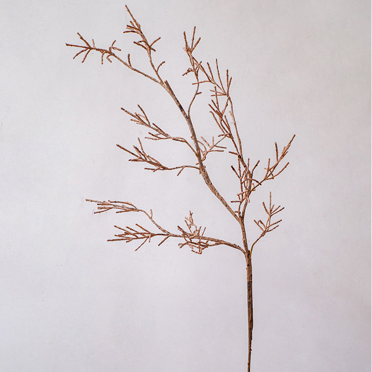 Faux Dry Flower Branch Stem 33" Tall