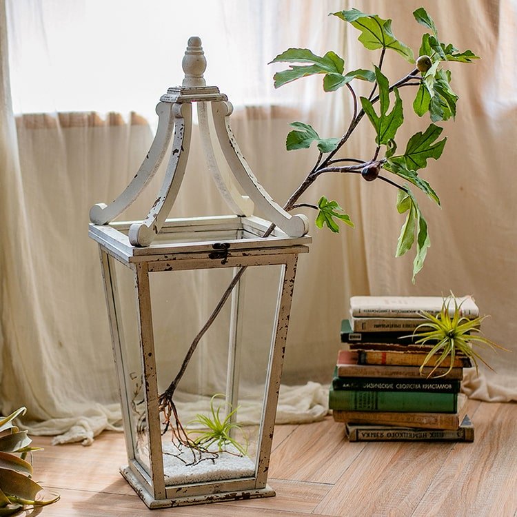 Artificial Faux Fig Leaf Stem - RusticReach